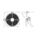 Stonco GMFL GameFlood 370W LED Recreational Sports Floodlight, 60000 Lumens, 120-277V, Yoke Mount