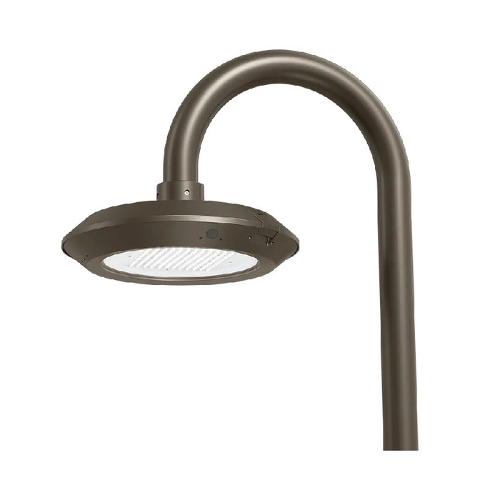 Westgate GPX 18W/30W/45W/60W LED Post Disk Light with Bell Mount Pole Adapter