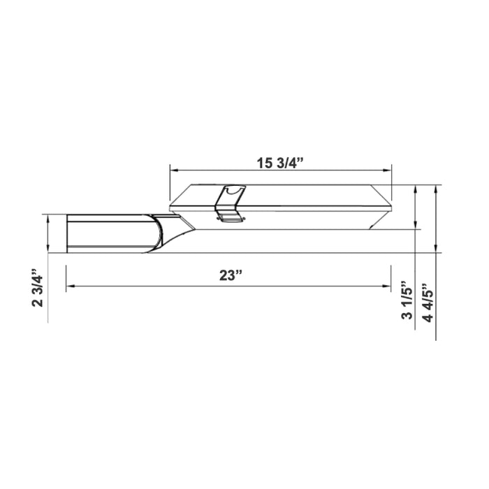 Westgate GPX 18W/30W/45W/60W LED Post Disk Light with Slip Fitter
