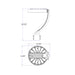 Sarin GS04 75W LED Post-Top Garden Light, 3CCT Selectable, 120-277V