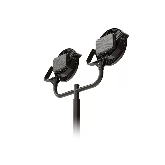 Stonco GMFL GameFlood 370W LED Recreational Sports Floodlight, 60000 Lumens, 120-277V, Yoke Mount
