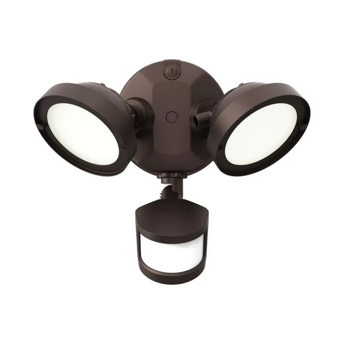 Halo TGS 21W 2-Head Round LED Security Floodlight, Motion Activated