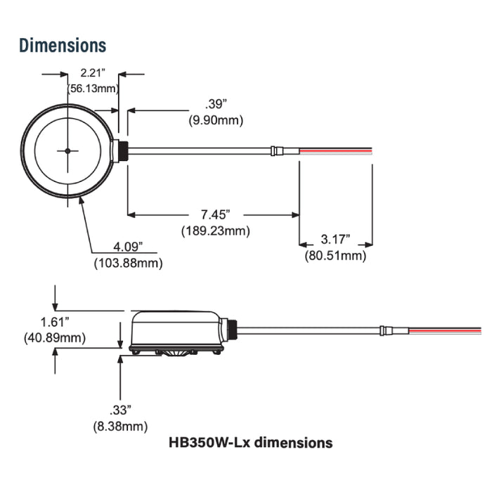 Wattstopper HB330W High Bay Occupancy Sensor w/ Back Box for Wet Locations, 208/240V