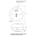 Wattstopper HB300B-L3 High Bay Low Voltage Sensor w/ Back Box, and L3 Lens, 24V