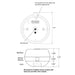 Wattstopper HB350C-B High Bay Occupancy Sensor w/ Back Box for Cold Environments, No Lens, 120/277V