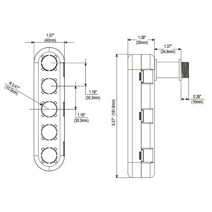 Wattstopper HBEM3W High Bay Extender Module for Wet Locations
