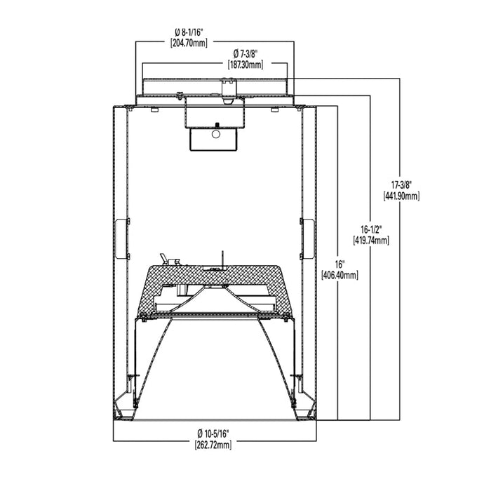 Halo Commercial HCC8S35 8" 34.6W LED Surface Mount Cylinder, 3500 Lumens, 120-277V