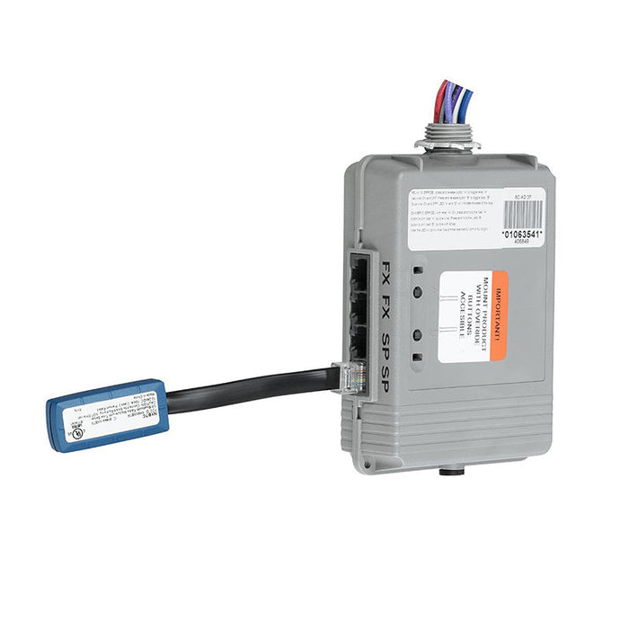 NX Lighting Controls NXRCFX2-2RD-UNV Room Controller, FX Bus Compatible, 2 SPST Switched, Two 0-10VDC Dimming Output