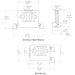 Dual-Lite HCX Series LED Side Mount Designer Exit/Emergency Light, 10W Capacity