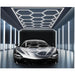 Westgate HEX-96X190 Hex Car Shop Decorative Light Kit with Frame, 120-277V, 46" 16W/PCS, 18" 6W/PCS