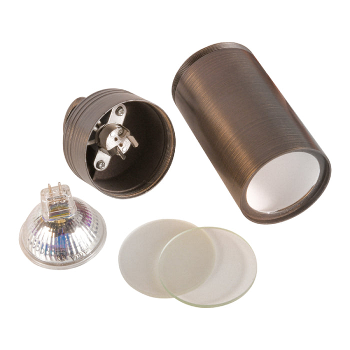 ABBA HLB01 3" LED Hanging Spot Light, Brass, 12V