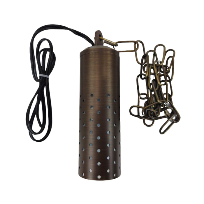 ABBA HLB09 2"  Hanging Spot Light, Brass, 12V