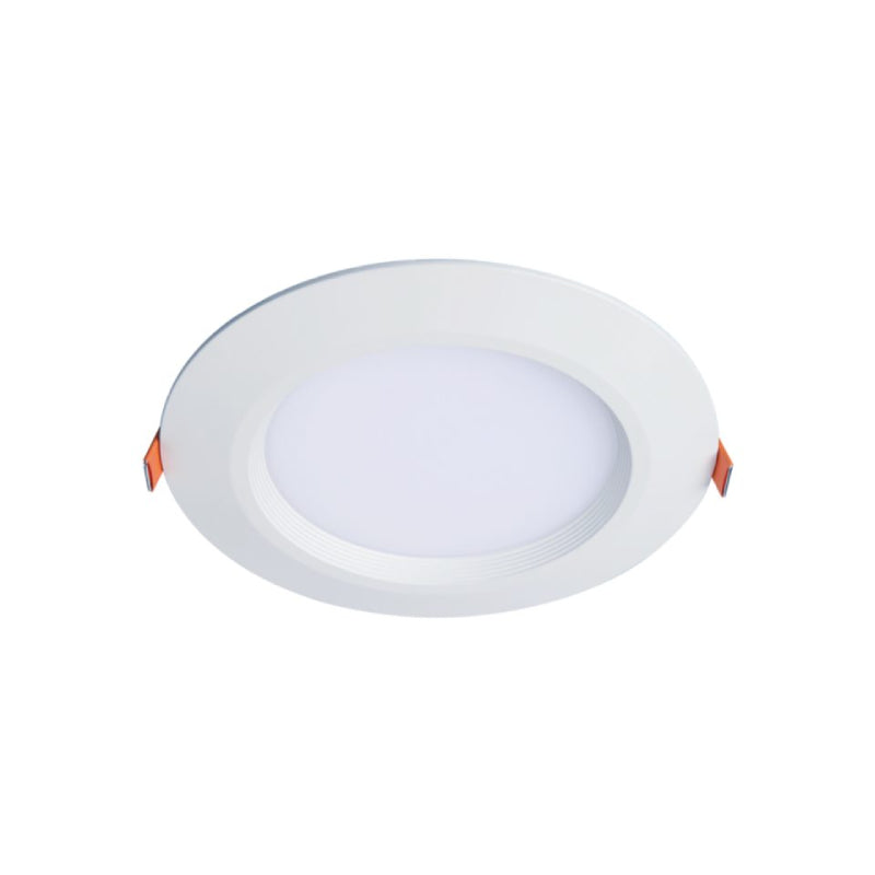 Halo HLBC6 6" All in One LED Downlight, 120-277V, 0-10V, Selectable CCT & Lumens, Dual Install and Warm Dim, CA Compliant