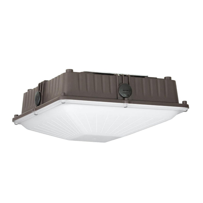 EXO SGC-F-60-LSCS Sling Series 25W/40W/60W LED Canopy Light, CCT Selectable