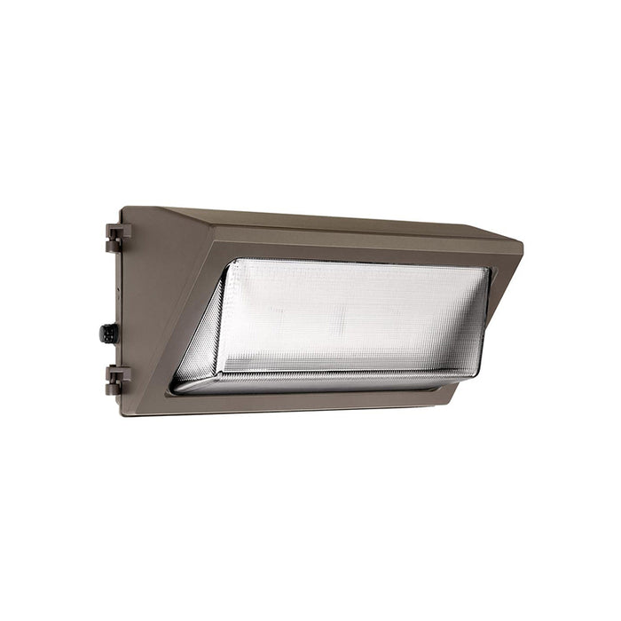 EXO WGH2 30W/40W/50W/60W/70W LED Switchable Glass Refractor Wall Pack, CCT Selectable