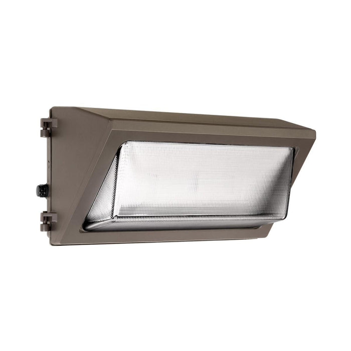 EXO WGH2 30W-70W LED Switchable Glass Refractor Wall Pack, CCT Selectable, 4600-10000 LM, 120-277V