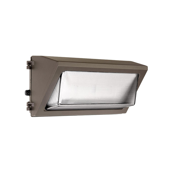 EXO WGH3 80W/90W/100W/110W/120W LED Switchable Glass Refractor Wall Pack, CCT Selectable