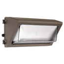 EXO WGH3 80W/90W/100W/110W/120W LED Switchable Glass Refractor Wall Pack, CCT Selectable