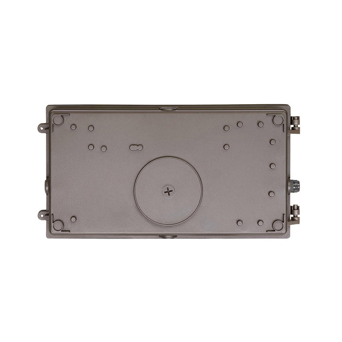 EXO WGH2 30W/40W/50W/60W/70W LED Switchable Glass Refractor Wall Pack, CCT Selectable