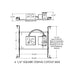 Juno IC1JBPF 10LM RED Series 4" IC-Rated New Construction Downlight Housing, Dedicated Driver 120V
