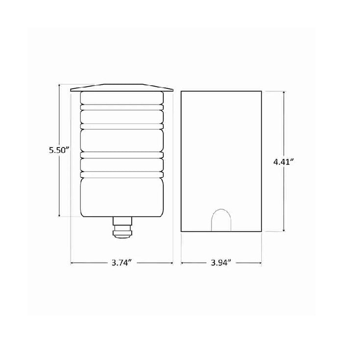 Westgate IGL-10W 12V LED In-Ground Light, RGBW