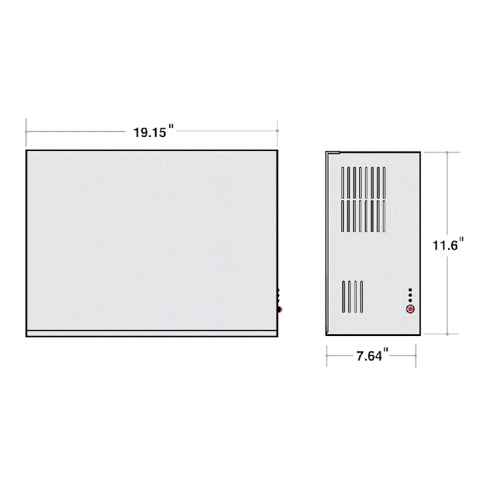 IOTA IIS-250-HE-DR, 250W Emergency Inverter