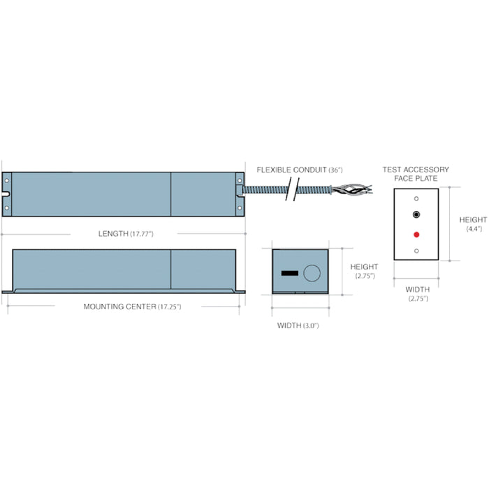 IOTA IIS-25-I, 25W Output Emergency Inverter