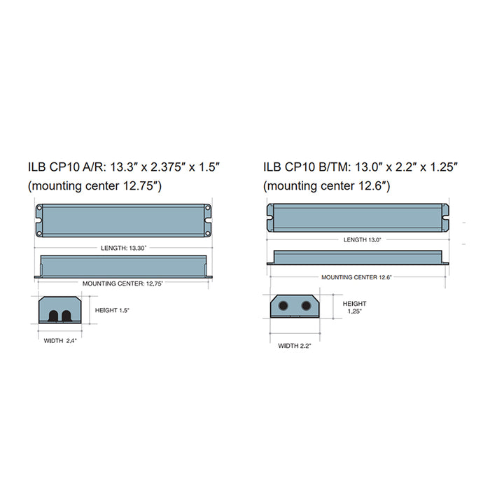 IOTA ILB CP10 10W Constant Power Emergency LED Driver