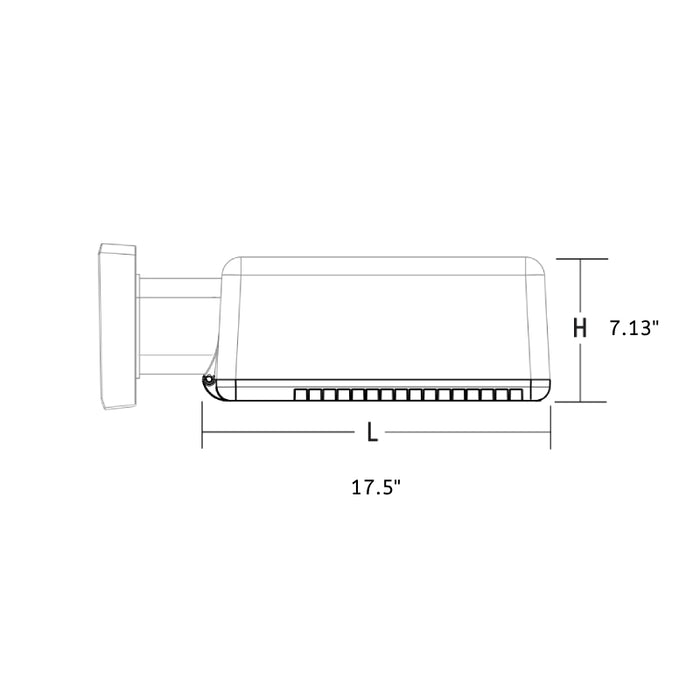 Lithonia KADRD 40 LEDs Retrofit Kit, 4000K, Type III