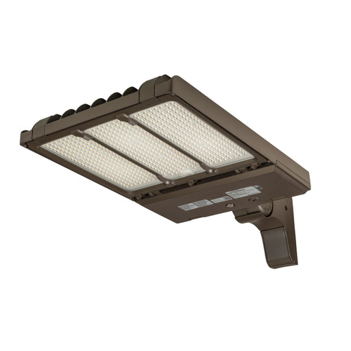 Keystone KT-ALED290PS-L2 185W/210W/290W Pole Mount LED Area Light with Optic Swap, 3 Wattage & 3CCT Selectable, 120-277V