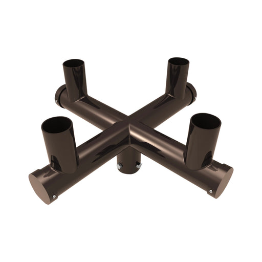 Keystone KT-BH-SF-Q90 Pole Mount Quad Bullhorn Tenon, 90 Deg