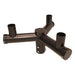 Keystone KT-BH-SF-T120 Pole Mount Triple Bullhorn Tenon, 120 Deg