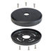 Keystone KT-BLED-PLATE-KIT Retrofit Plate - Black