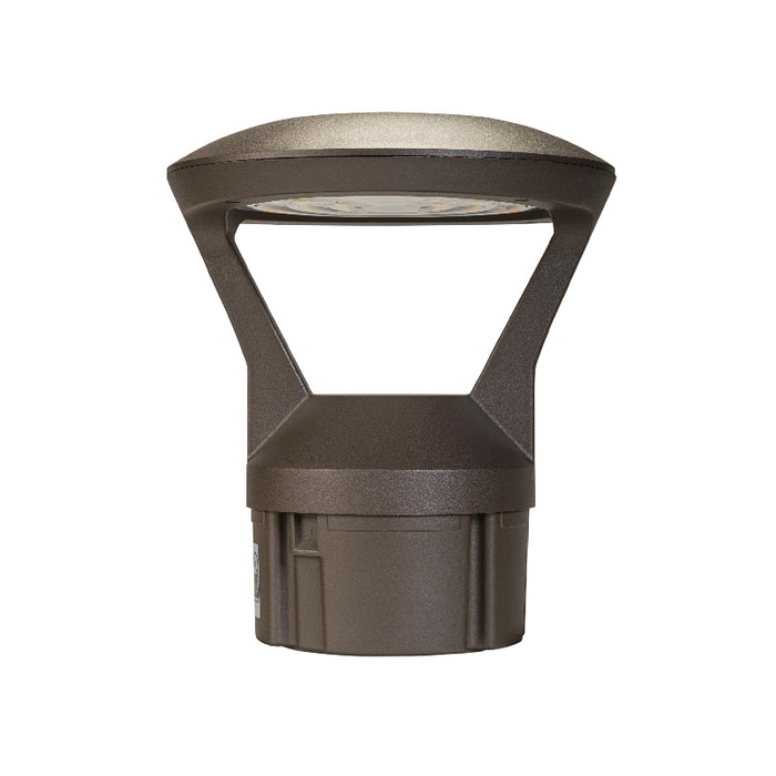 Keystone 14W/19W/24W LED Decorative Bollard Head, 3CCT Selectable - Bronze