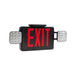 Keystone KT-EC-TP1-SD-RC LED Exit Combo with Battery Backup, Single or Double Face, Surface Mount, Remote Capable