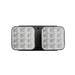 Keystone KT-EM-RD1 Dual Head LED Emergency Light, Surface Mount, 3.6V-15VDC - Black
