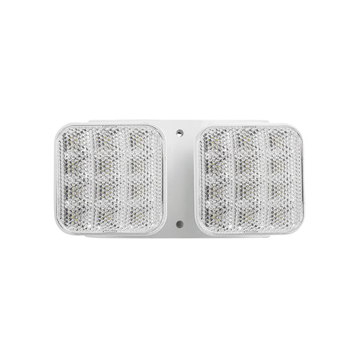 Keystone KT-EM-RD1 Dual Head LED Emergency Light, Surface Mount, 3.6V-15VDC - White