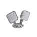 Keystone KT-EM-RD2-SVWL-SL Dual Head LED Emergency Light, Surface Mount, 3.6V