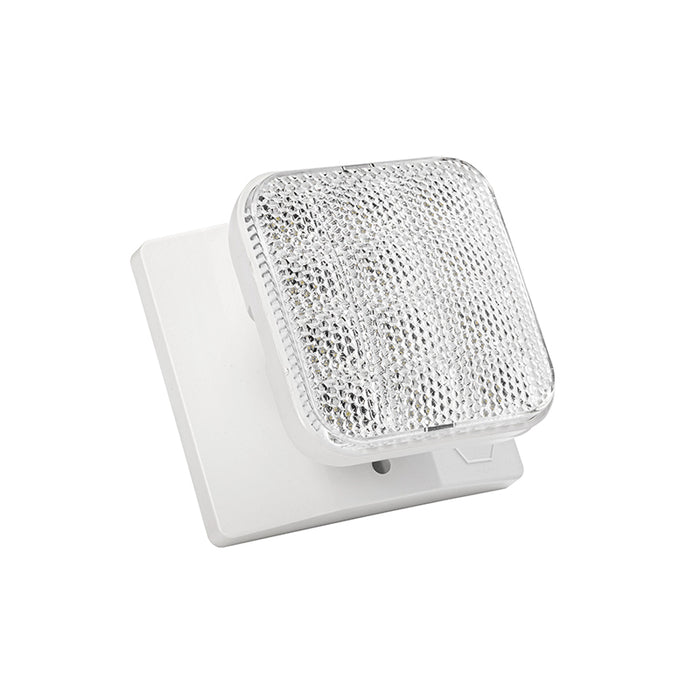 Keystone KT-EM-RS1 Single Head LED Emergency Light, Surface Mount, 3.6V-15VDC - White