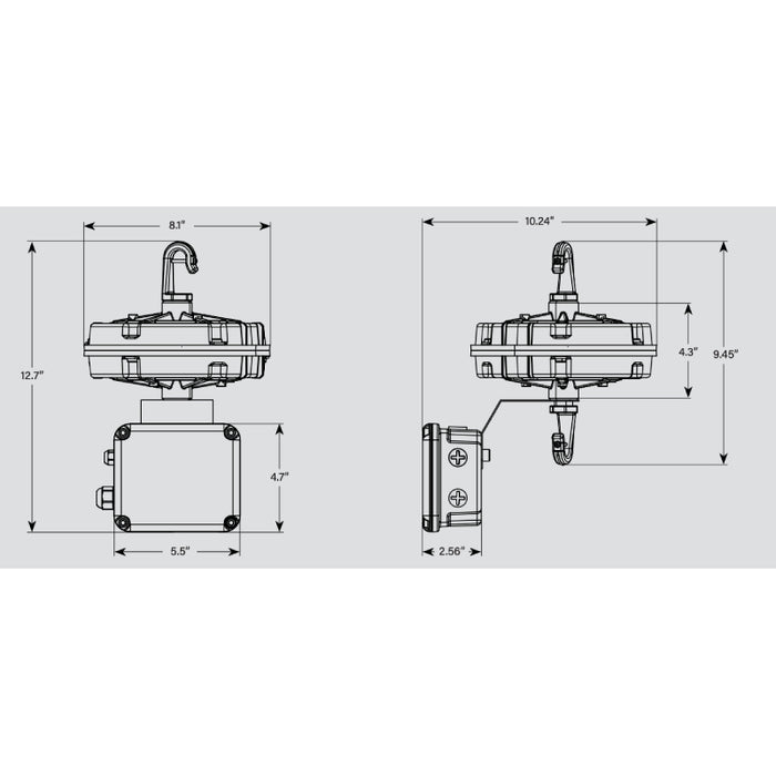 Keystone KT-EMRG 40W LED Emergency Back-Up for UFO Highbays