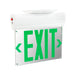Keystone KT-EX-EL1-WH LED Exit Sign with Battery Backup, Single or Double Face