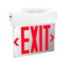 Keystone KT-EX-EL1-WH LED Exit Sign with Battery Backup, Single or Double Face