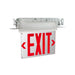 Keystone KT-EX-EL2-WH LED Exit Sign with Battery Backup, Single or Double Face, Universal Mount