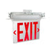 Keystone KT-EX-ELNY1-WH3RL-RU LED Exit Sign with Emergency Battery Backup, Single or Double Face, Recessed Mount, NYC Compliant