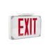 Keystone KT-EX-TP2-WH3RL-SD LED Exit Sign with Emergency Battery Backup, Single or Double Face, Surface Mount