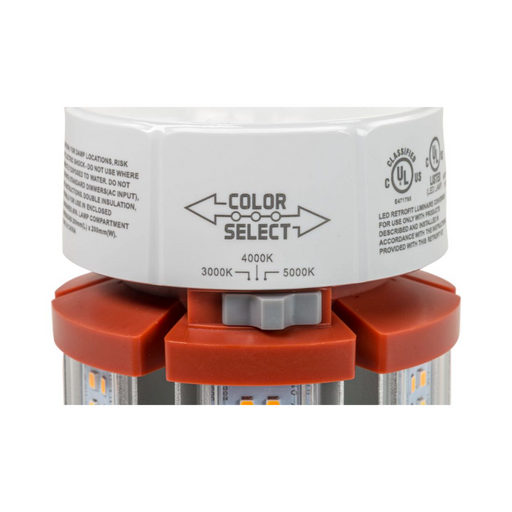 Keystone KT-LED54PSHID 36W/45W/54W LED HID Replacement Lamp, EX39 Base, 3CCT Selectable, 120-277V