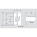 Keystone KT-PMST-R-S Pole Mount Tenon, Side-Mount for Round Pole