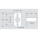 Keystone KT-PMST-SQ-S Pole Mount, Side-Mount for Square Pole