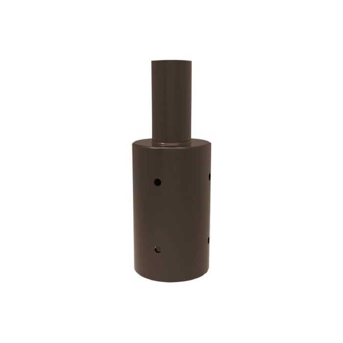 Keystone KT-PMTT-4R-SV Pole Mount Tenon, Top Mount Vertical for 4" Round Pole