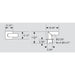 Keystone KT-PMTT-4SQ-S90 Pole Mount Tenon, Top Mount Horizontal 90 Deg for 4" Square Pole